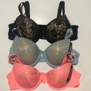 Bundle of 3 Women’s Bras Size 34C